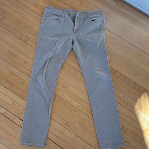 Uniqlo tan denim 33 waist 33 length